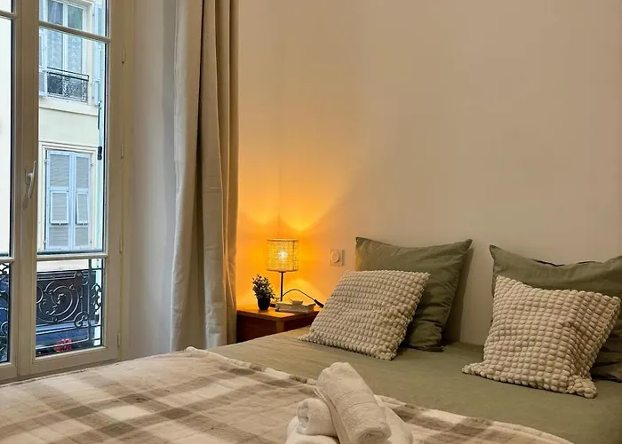 公寓 Le Notre Dame - 2 Pieces Au Coeur De 尼斯